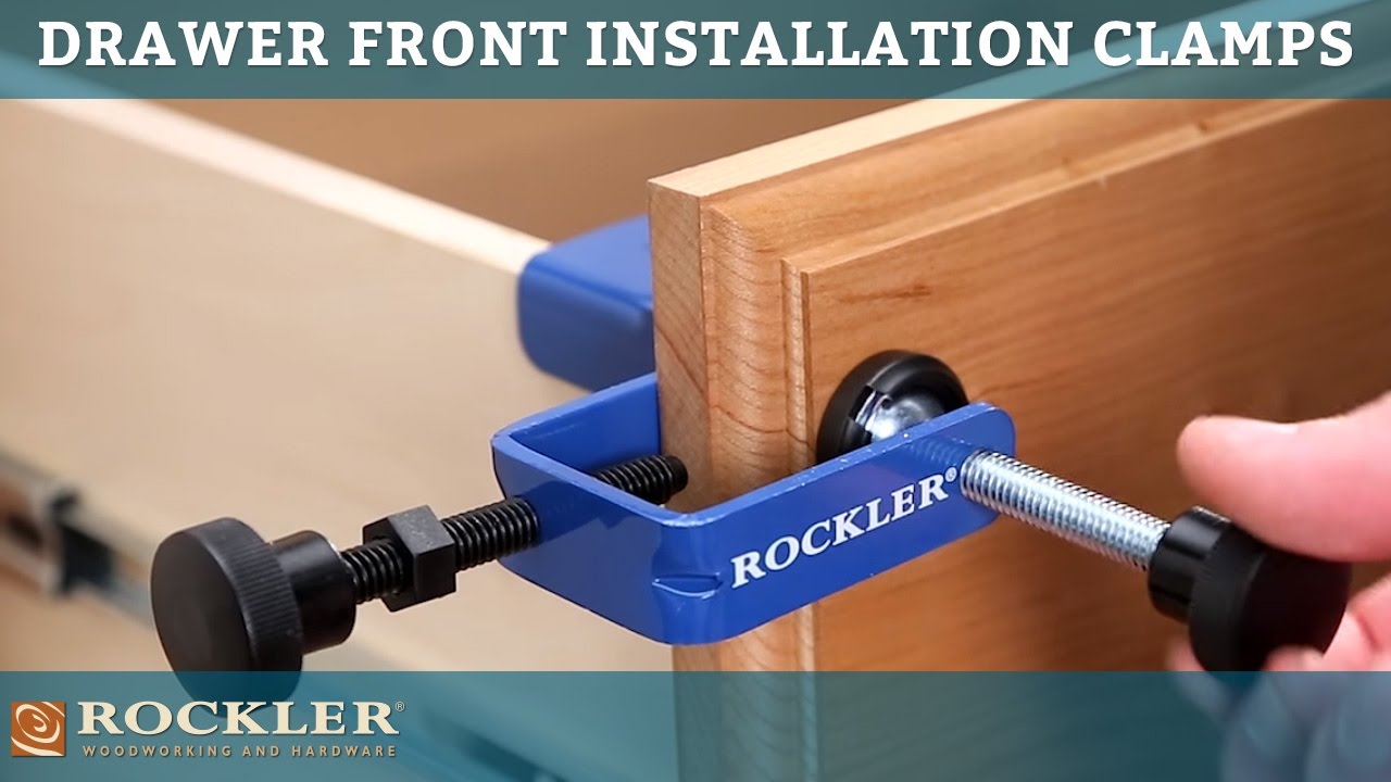 Rockler Drawer Front Installation Clamps