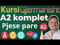 Kursi gjermanisht  A2 komplet - Pjese pare / OGjernan / Meso Gjermanisht