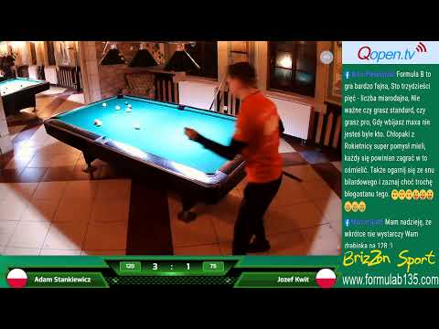 Formuła B 1-3-5 Standard Turniej Premierowy - Adam Stankiewicz vs Józef Kwit