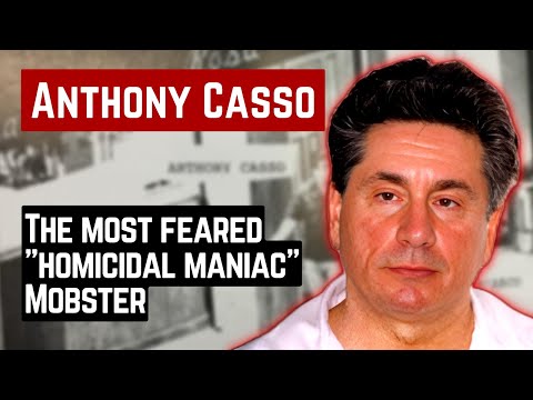 ANTHONY "GASPIPE" CASSO THE MOST FEARED "Homicidal Maniac" MOBSTER
