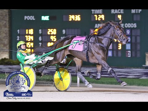 Special Way & Tim Tetrick won Breeders Crown 3YO Fillies 1st Elim. ($25,000) in 1.55 at Hoosier Park