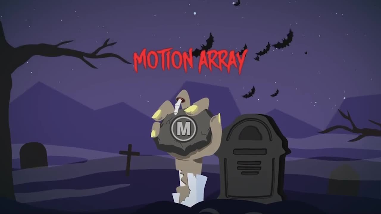 Halloween Logo After Effects Templates