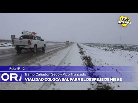 Ruta Nº 12, tramo Cañadón Seco - Pico Truncado.