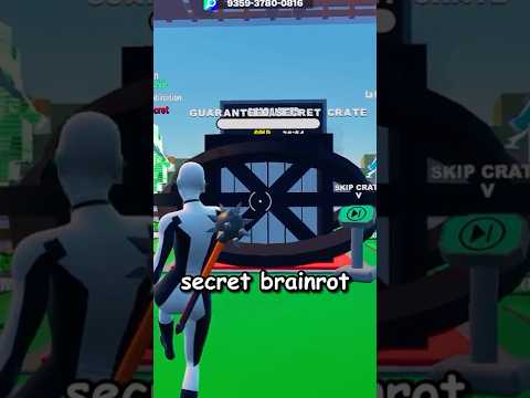 SECRET BRAINROT CODE IN UNBOX A BRAINROT📦 #fortnite #brainrot #gaming #unboxing