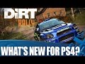 DiRT Rally Gameplay: What's New for PS4?