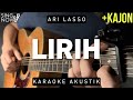 Lirih - Ari Lasso (Karaoke Akustik + Kajon)