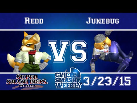 Cville Smash - VGBC | Redd vs VGz | Junebug - SSBM Winners Finals - Melee