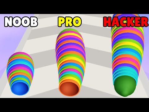 NOOB vs PRO vs HACKER in Sluggy Run!