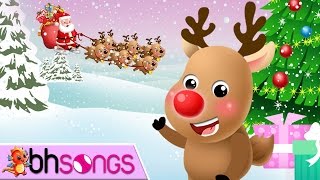 Rudolph The Red Nosed Reindeer Song With Lyrics | Christmas Song