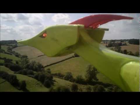 From a Dinosaur's View - 52" Marston's RC Pterodactyl - Head Shot - Leicestershire UK