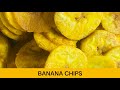 Kerala Chips Crispy Banana Chips Recipe In Tamil Yellow Chips Vazhakkai Chips