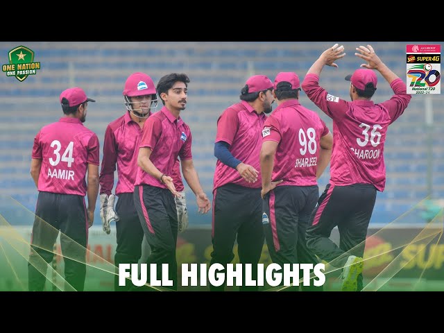 Full Highlights | Multan vs AJK | Match 13 | National T20 2023-24 | PCB | M1W1L