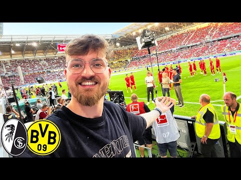SC Freiburg vs. Borussia Dortmund - Stadionvlog aus 1. Reihe 😱 | Was eine Stimmung... | ViscaBarca