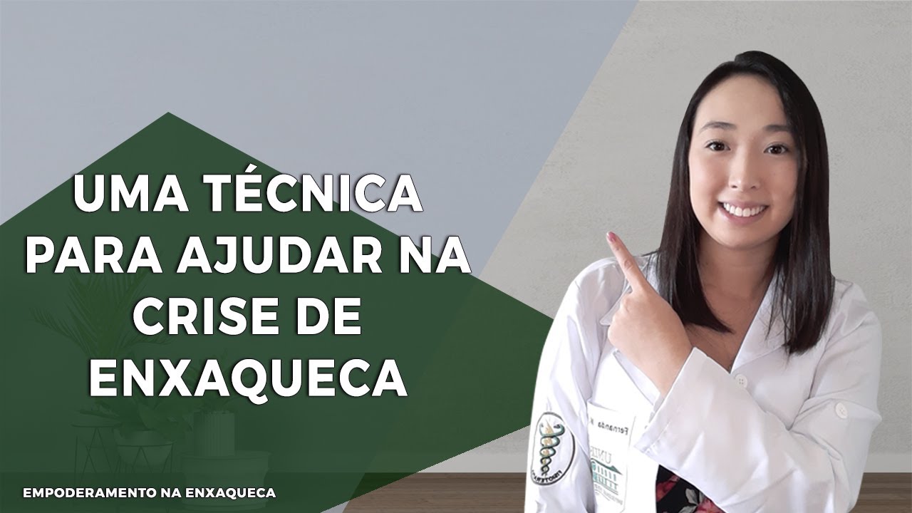 UMA TÉCNICA QUE PODE AJUDAR NO MOMENTO DA CRISE DE ENXAQUECA