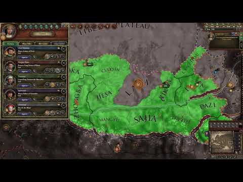 Let's play CK2 Jade Dragon with CK2+ mod / Lhaze (Tibet) - part 155