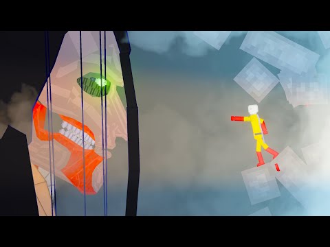 SAITAMA VS TITANS In People Playground