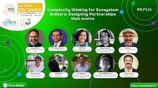 Complexity Thinking for Ecosystem Builders | RISE PECOWorld Summit 2026