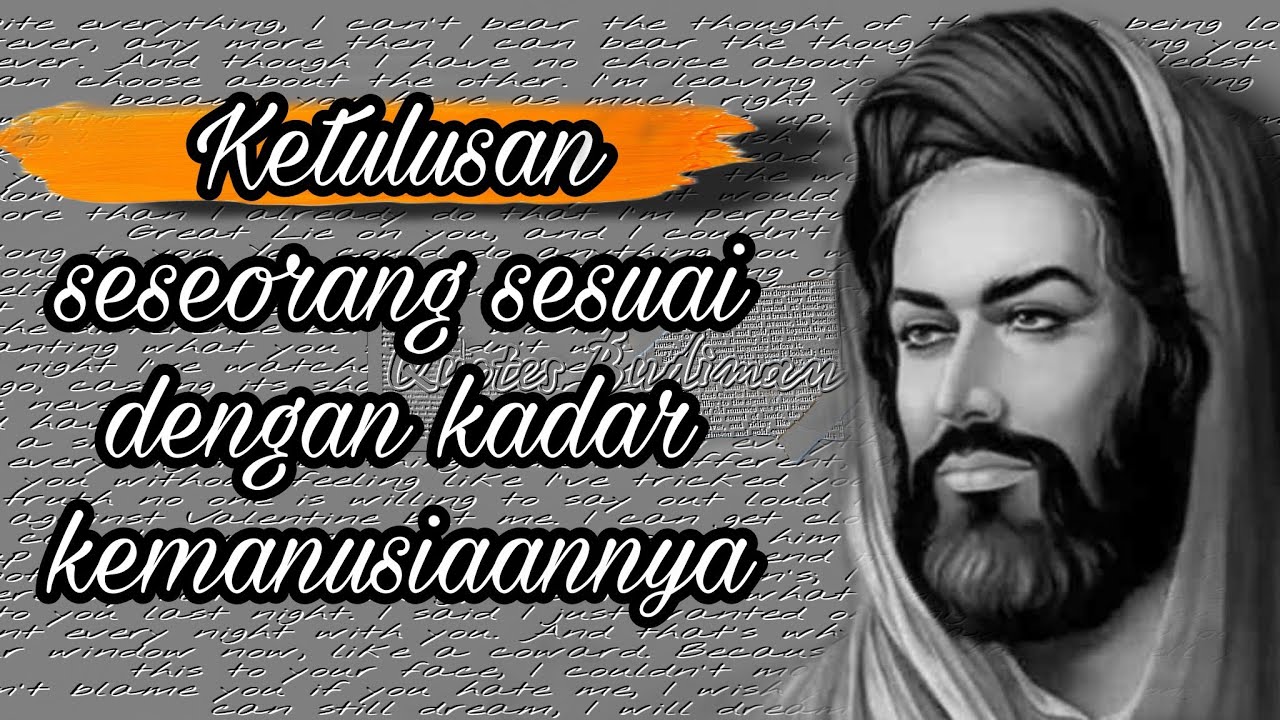 30 Kata-kata Bijak: Ali bin Abi Thalib