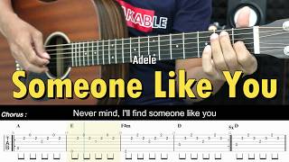Someone Like You - Adele | EASY Guitar Tutorial with Chords / Lyrics - Guitar Lessons