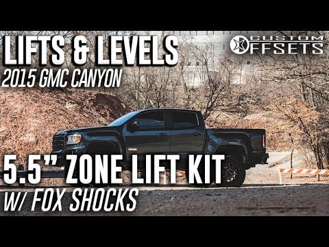 Lifts & Levels: 5.5" Zone Lift Kit '15+ GMC Canyon/Chevy Colorado