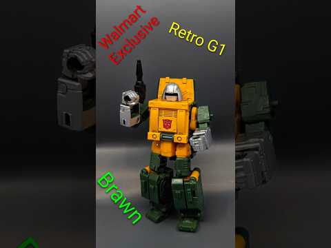 3 Minute Reviews #transformers #generations #walmart #exclusive #retro #g1 #autobots #brawn
