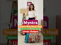 Myntra Dress Haul l Maxi Dress l Long Dresses #myntra #dress #valentinesday #birthday #haul #shorts