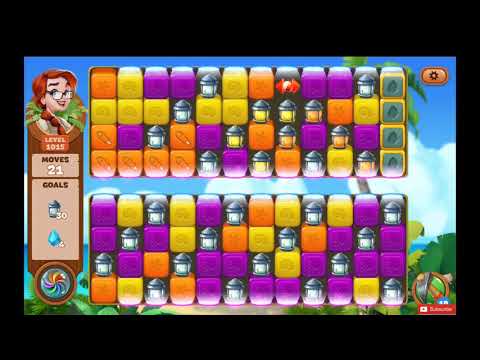 Lost Island Blast Adventure Level 1015 NO BOOSTERS - A S GAMING