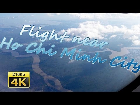 Flight from Da Nang to Ho Chi Minh City - Vietnam 4K Travel Channel