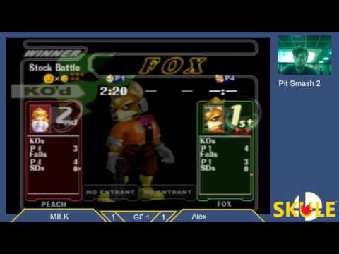 Pit Smash 3.2 GF - MILK(Peach) vs Alex(Fox)