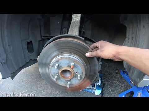 How to change rotors and brakes on a 2014 -2017 Lexus IS (250/350) models