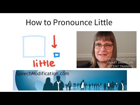 How to Pronounce Little:  SMART American Accent Training