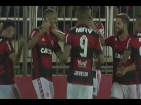 Carioca 2017 Série A - Flamengo 3 x 0 Macaé - 2ª Fase - 2ª Rodada