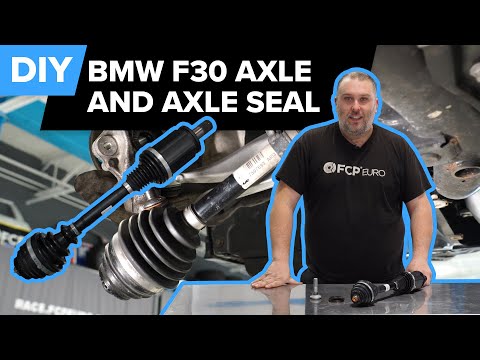 BMW F30 xDrive Axle Shaft Replacement (BMW F30, F31 328i, 330i, & More)