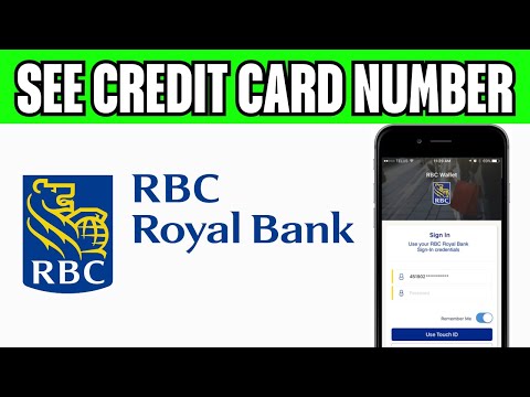 How To See Credit Card Number On RBC App (2025)