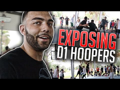 GOING OFF On D1 Hoopers AT THE PARK & They Were PISSED! (Mic’d Up 5v5)