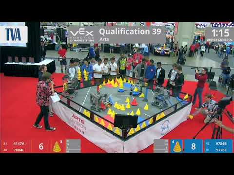 2018 VRC Arts Q39 - 4147A 7884E vs 9784B 5776E - 86 to 75