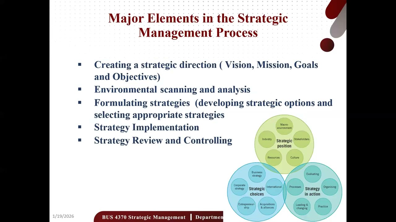 Lesson 03 Setting the Future Direction