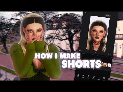 HOW I MAKE MY SIMS 4 SHORTS!! (SRWE, POSES, and MORE!!)