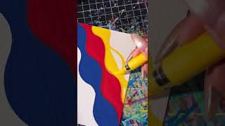 Immersive painting Colorful stripes Acrylic marker pen Drawing Relieve stress Coloring