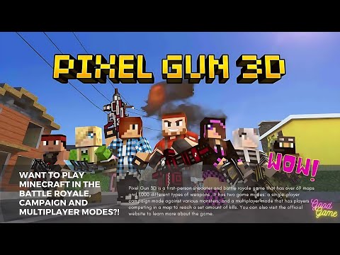 EPIC Minecraft Battle Royale & Multiplayer - Pixel Gun 3D PART 03