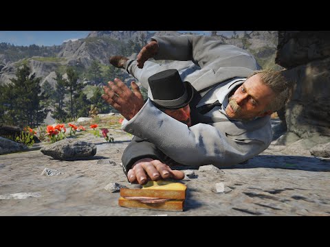 Fat Arthur's Final Fight , But It's About A Sandwich | Red Dead Redemption 2