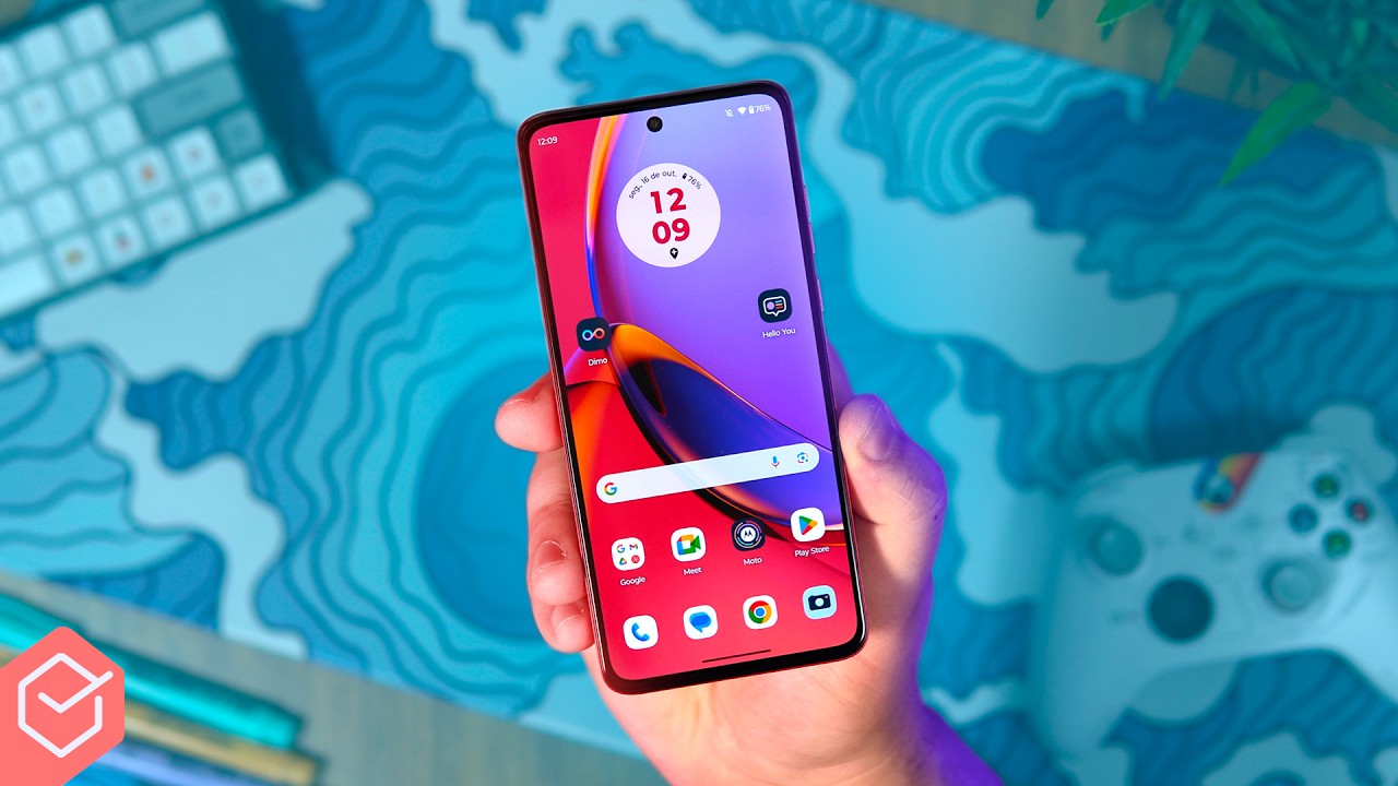 Miniatura da avaliação em vídeo de Smartphone Motorola Moto G84 5G 256GB Desbloqueado Grafite