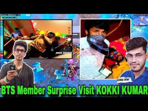 Choco , Eswa , Kokki Kumar Meet up ll love Face Reveal ll#madanop #bgmilive #pubg