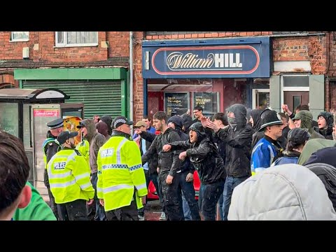 Crowd Trouble as Kidderminster and Hereford Fans Clash on the Streets!
