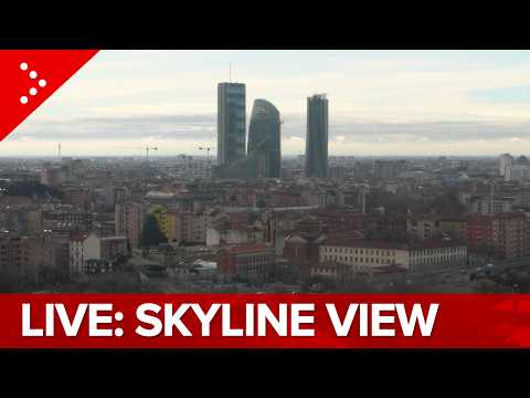 LIVE Olimpiadi Milano-Cortina, il giorno della cerimonia d'apertura. La skyline di Milano in diretta