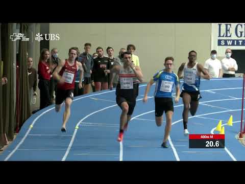 Hallen SM 2022 - Männer 400m Finale