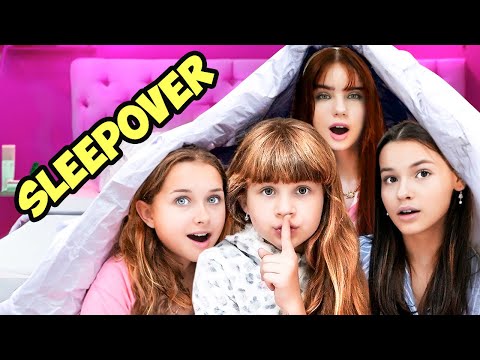 DIANA has her FIRST Ever SLEEPOVER 24-hour CHALLENGE