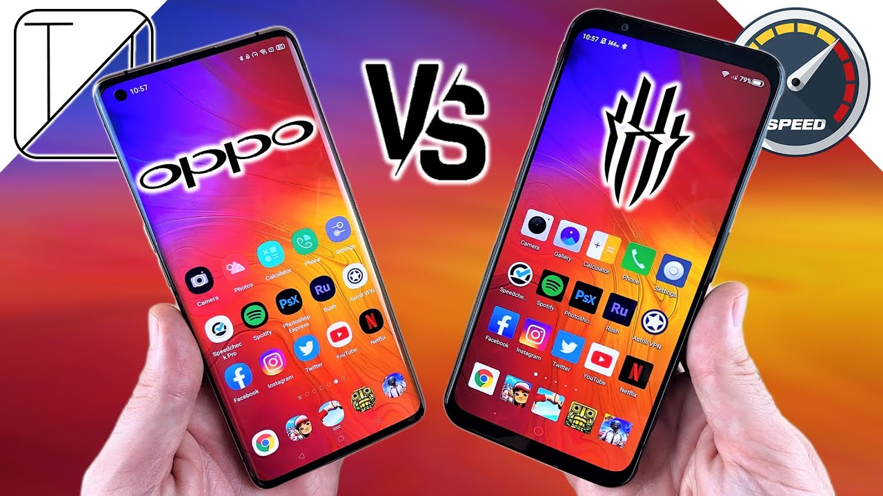 Oppo Find X2 Pro vs RedMagic 5G Speed Test