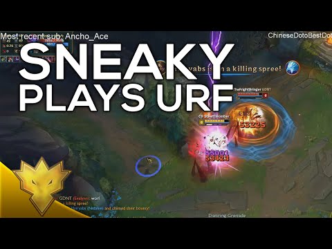 Sneaky Plays URF - Funny Moments & Highlights