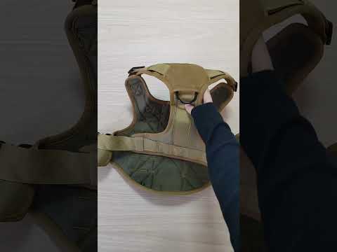 Tactical New Gear - Brown Dog Harness, wow! #dogs #pets #Shorts